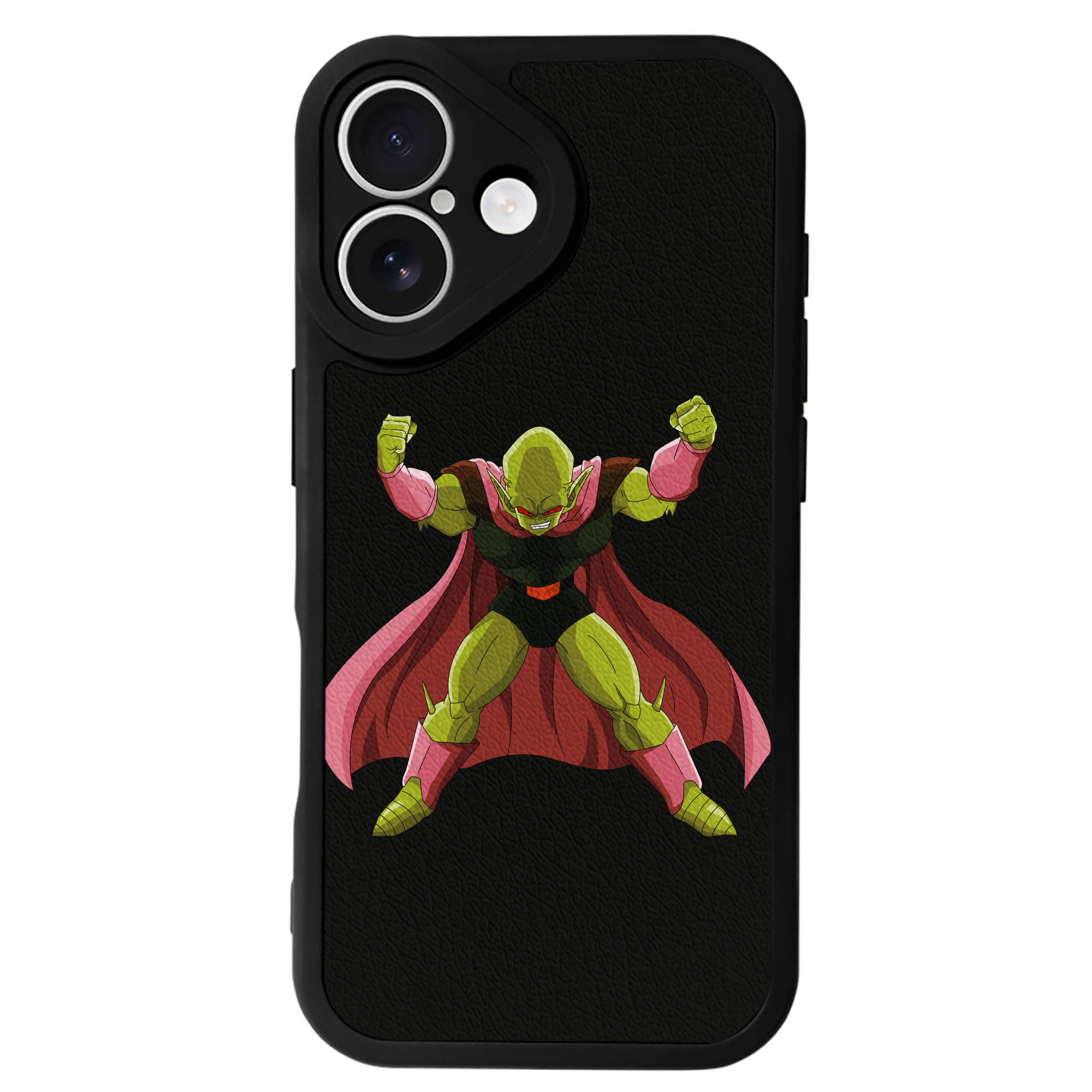 （画像用） ドラゴンボール DRAGON BALL 【iPhone 16シリーズ対応】シリコンスマホケース（レザー調） 材質：シリコン